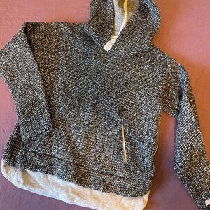 Athleta Girl Thick Cozy Hoodie Sweatshirt - Size 7 - Thumb holes front pocket